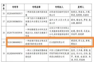 嘉興首金！巨石集團(tuán)摘得中國(guó)專利獎(jiǎng)金獎(jiǎng)